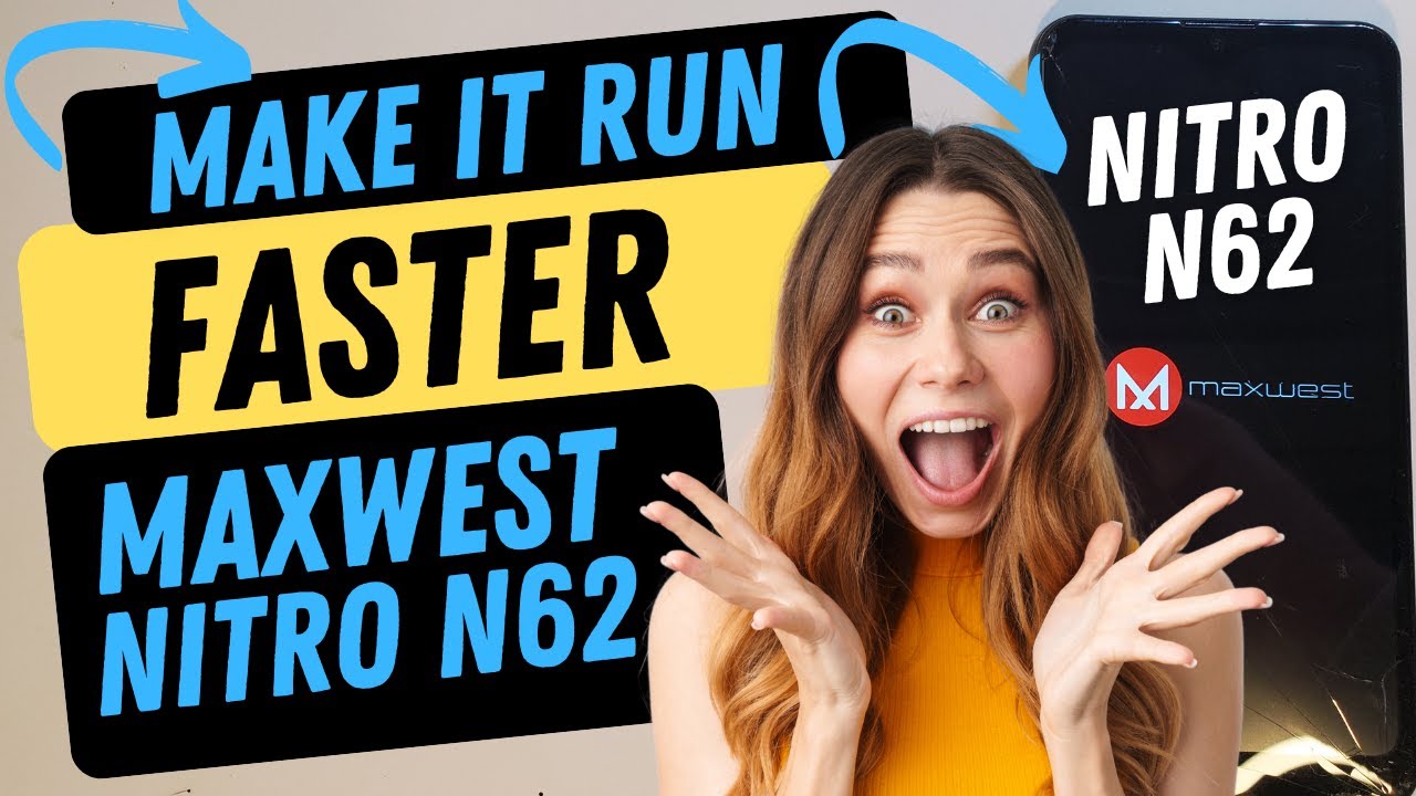 Maxwest Nitro N62 - Make My Maxwest Phone Run Faster - Tested - This Really Works!
