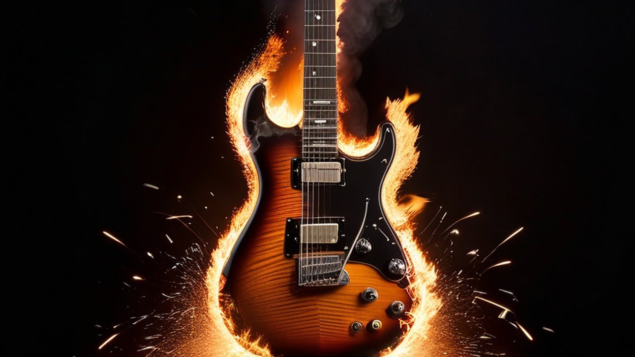 Fierce Rock Guitar Backing Track in E Minor