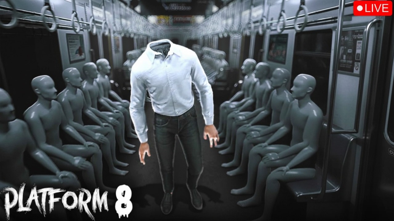 LIVE: Platform 8 Horror Game | Terrifying Gameplay with silentxgod !#bikegaming25 #shortslive