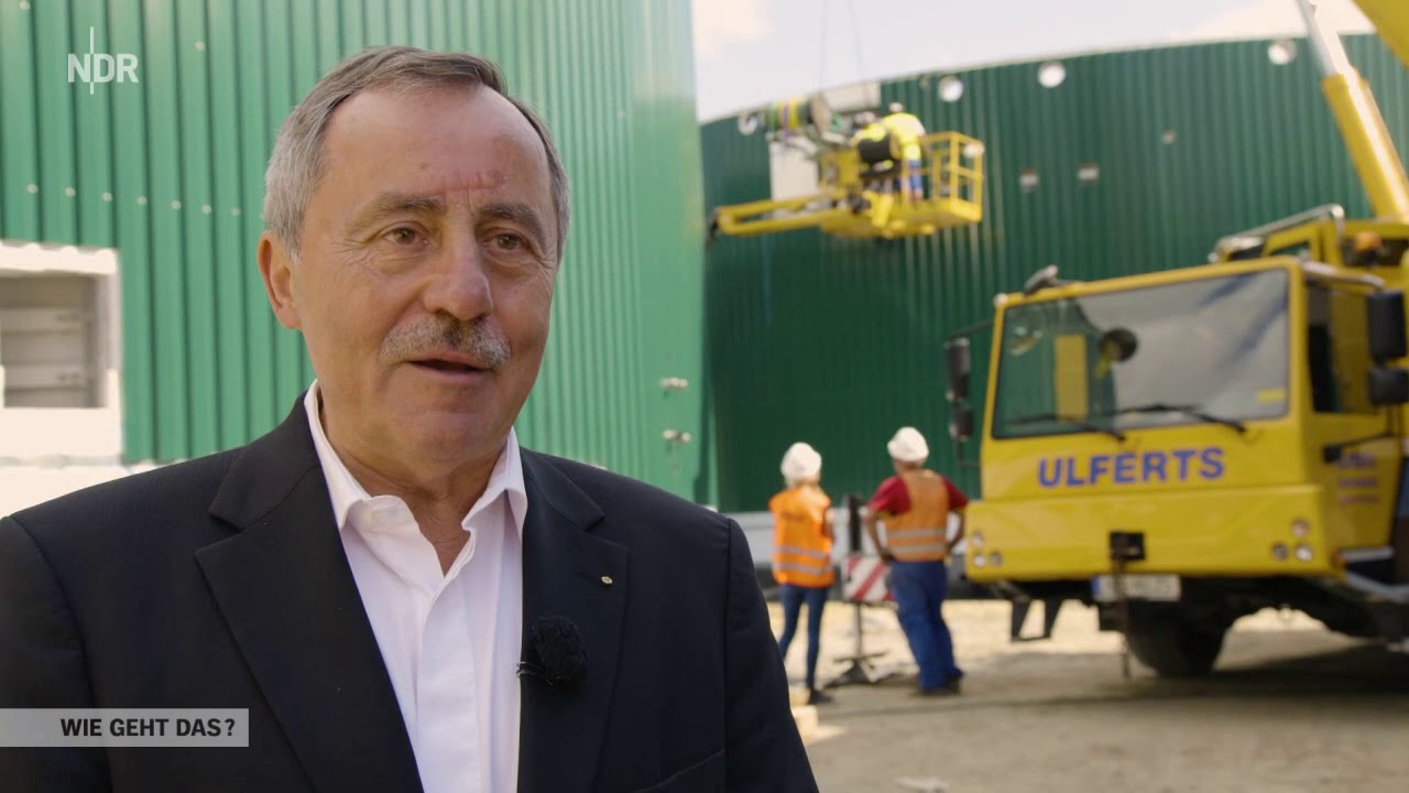 Wie geht das? Biogas - Von der Gülle ins Netz