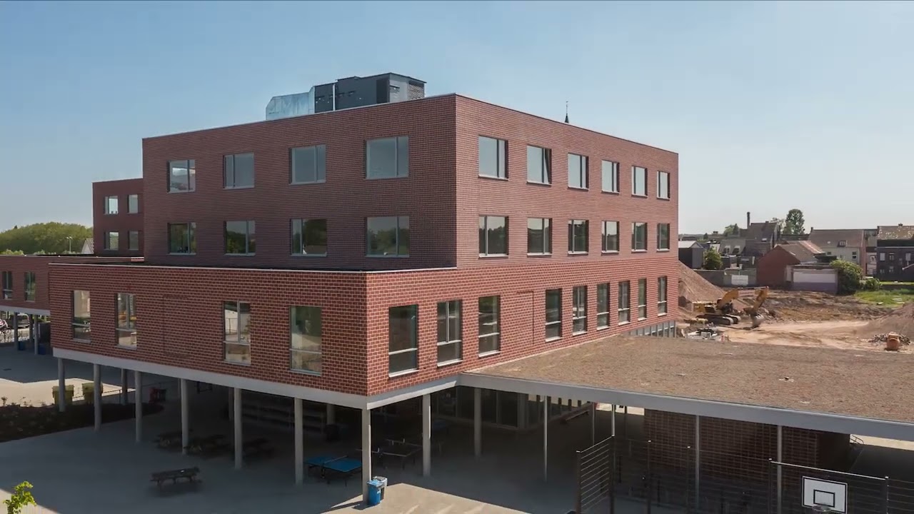 De bouwwerken in beeld: evolutie van de bouw van campus SJB.