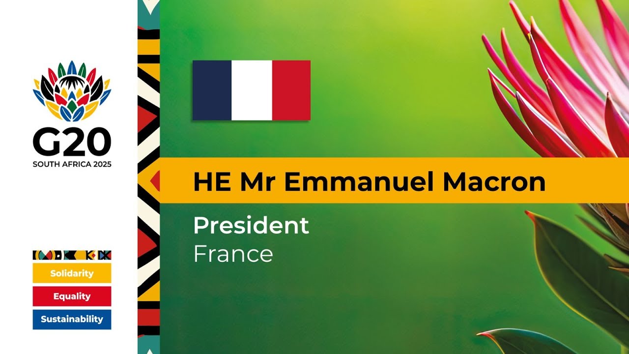 Arrival of H.E President of France Mr. Emmanuel Macron
