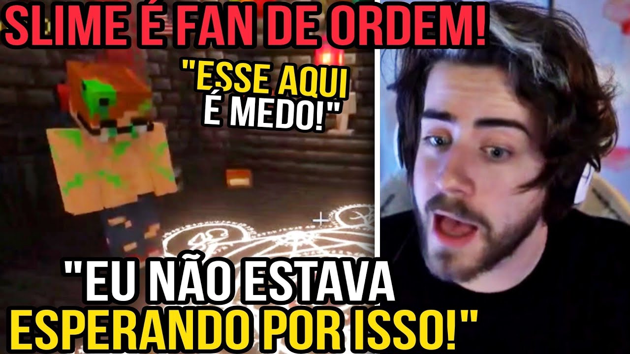 CELLBIT DESCOBRINDO QUE O SLIME &Eacute; F&Atilde; DO ORDEM PARANORMAL (Legendado) | QSMP
