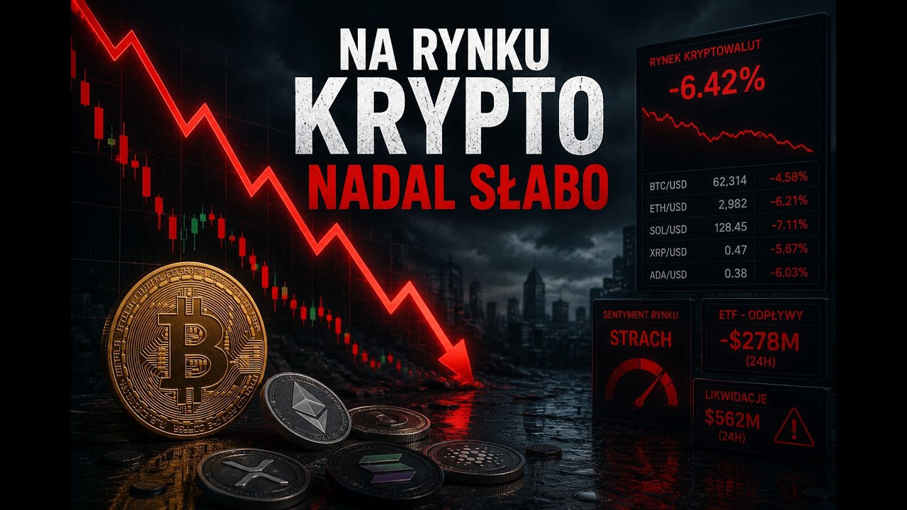 Na krypto nadal słabo Inwestowanie, day trading, kryptowaluty, akcje, złoto, srebro. Przegląd rynku.