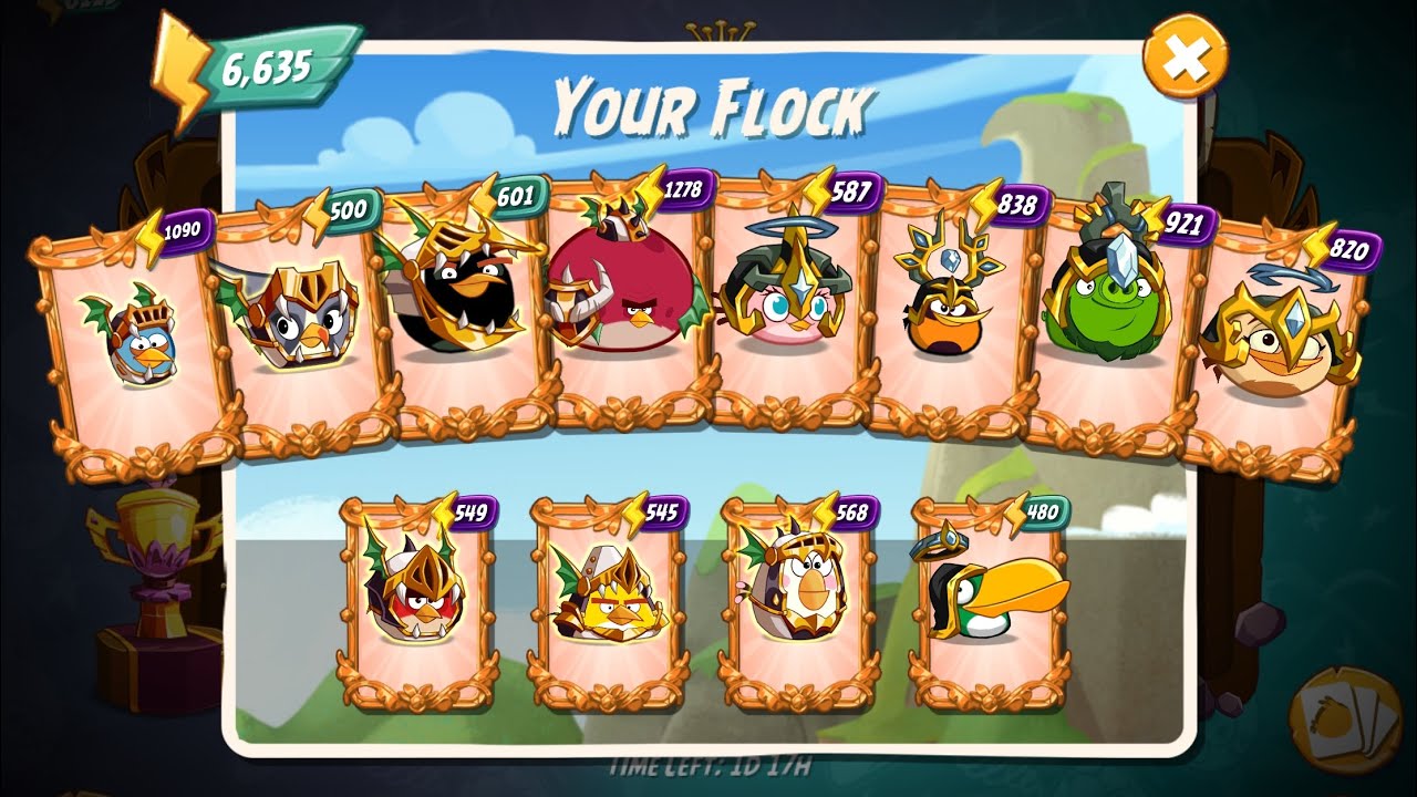 CvC Clan Battle 1st Try - No Red,Chuck,Matilda,Hal - Angry Birds 2