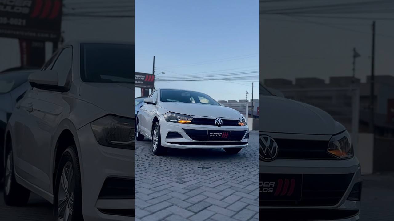 🚗✨ Conhe&ccedil;a o Volkswagen Polo 1.0 MSI 2021 Manual! Um hatch moderno, econ&ocirc;mico e IPVA 2025 j&aacute; pago!