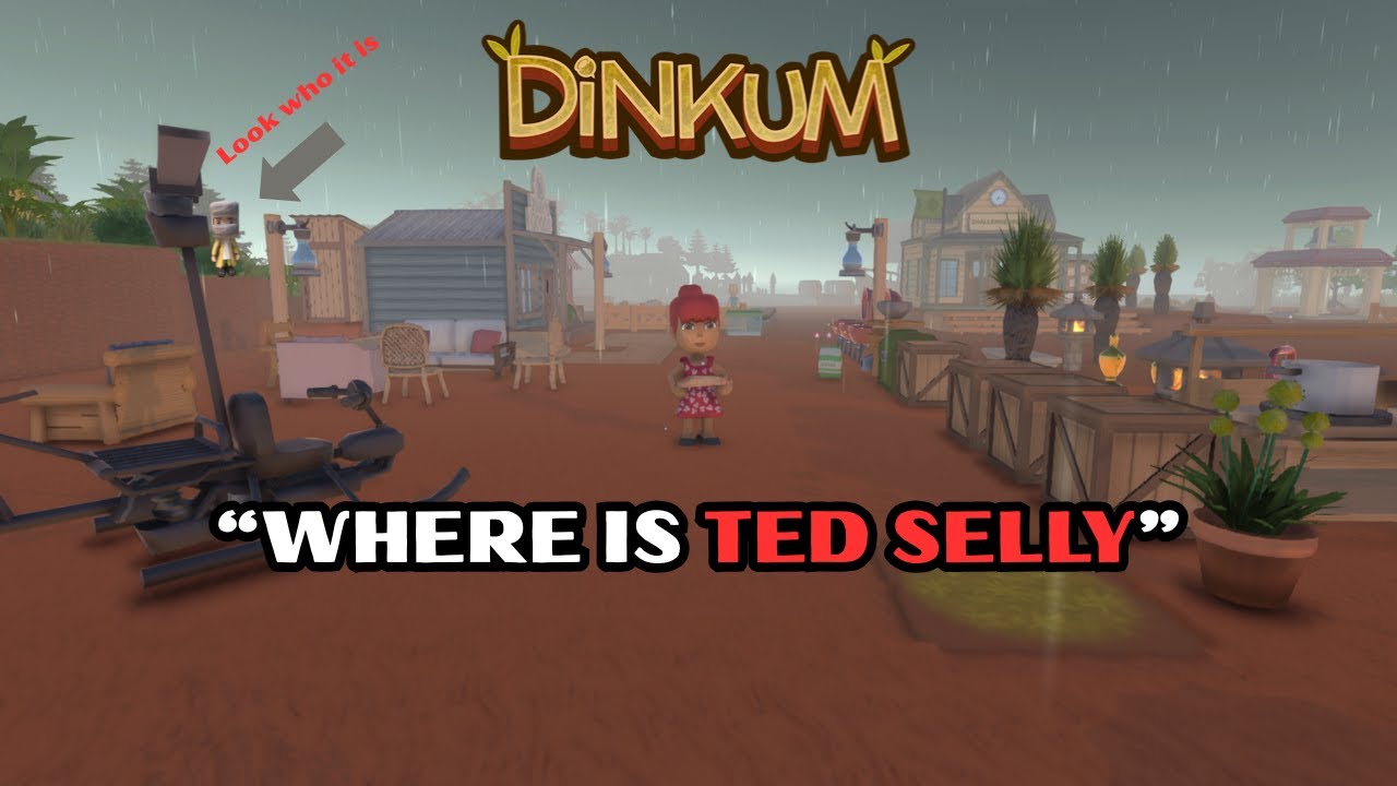 Looking for Ted Selly on Saturday - #DINKUM