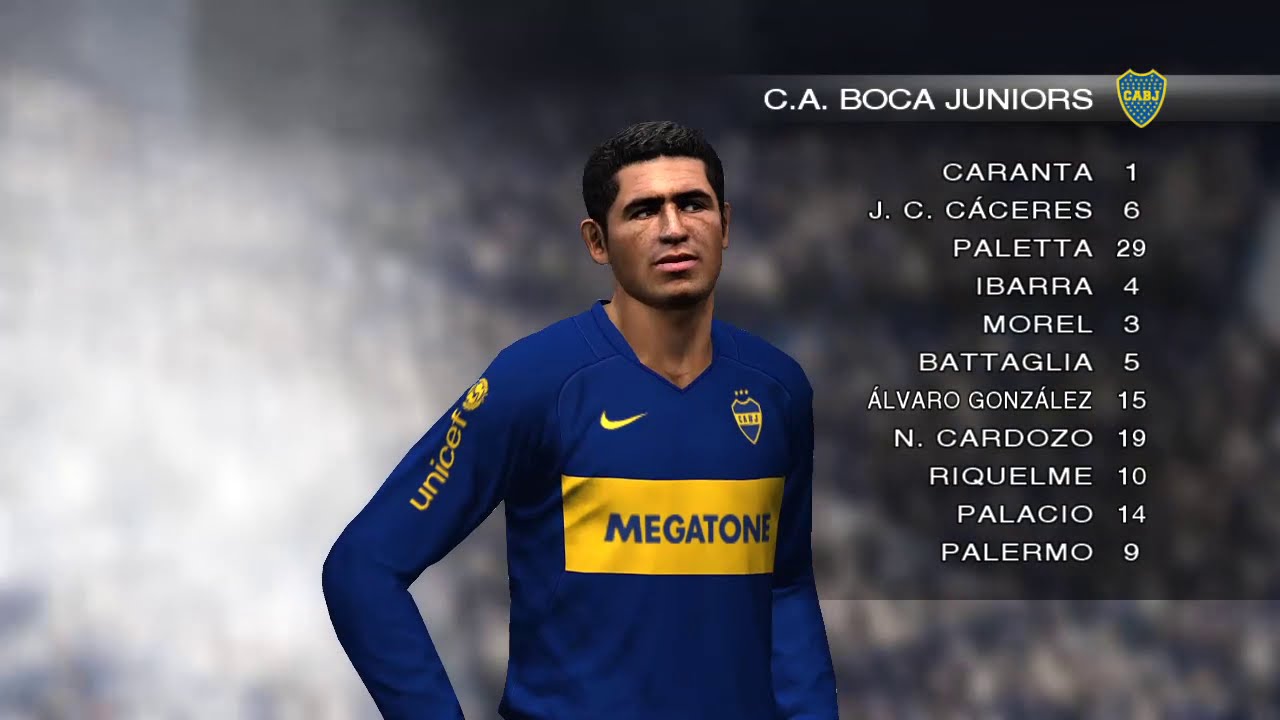 PES 2009 BOCA JUNIORS VS RIVER PLATE