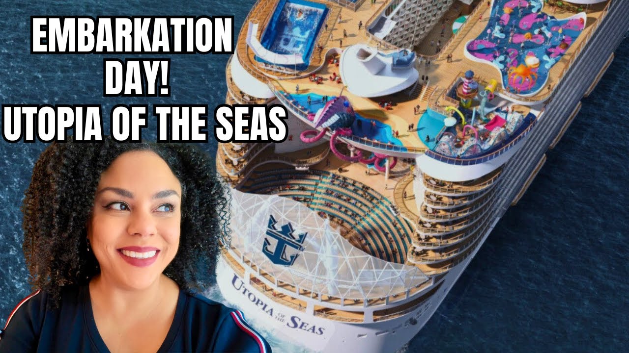 Boarding Day On Utopia Of The Seas  3 Nights on the Coolest Ship Ever!