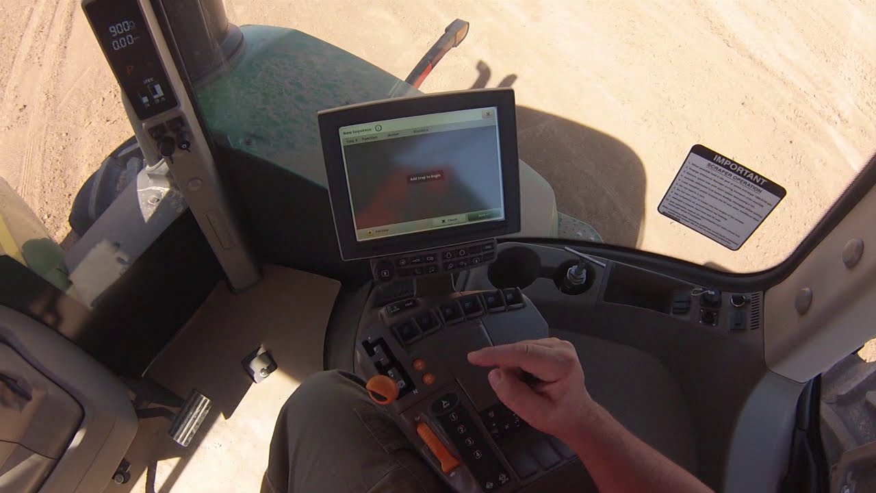 John Deere Scraper Special Tractor iTEC Setup