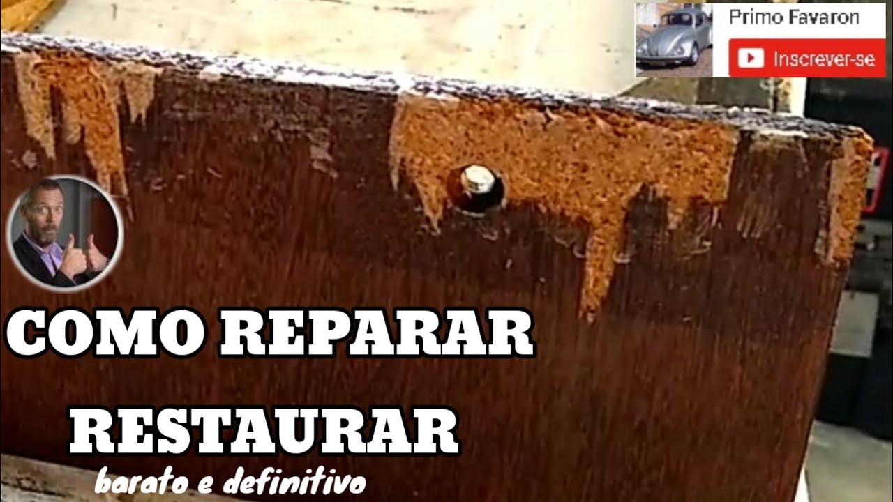 MÓVEL COM A MADEIRA LASCADA