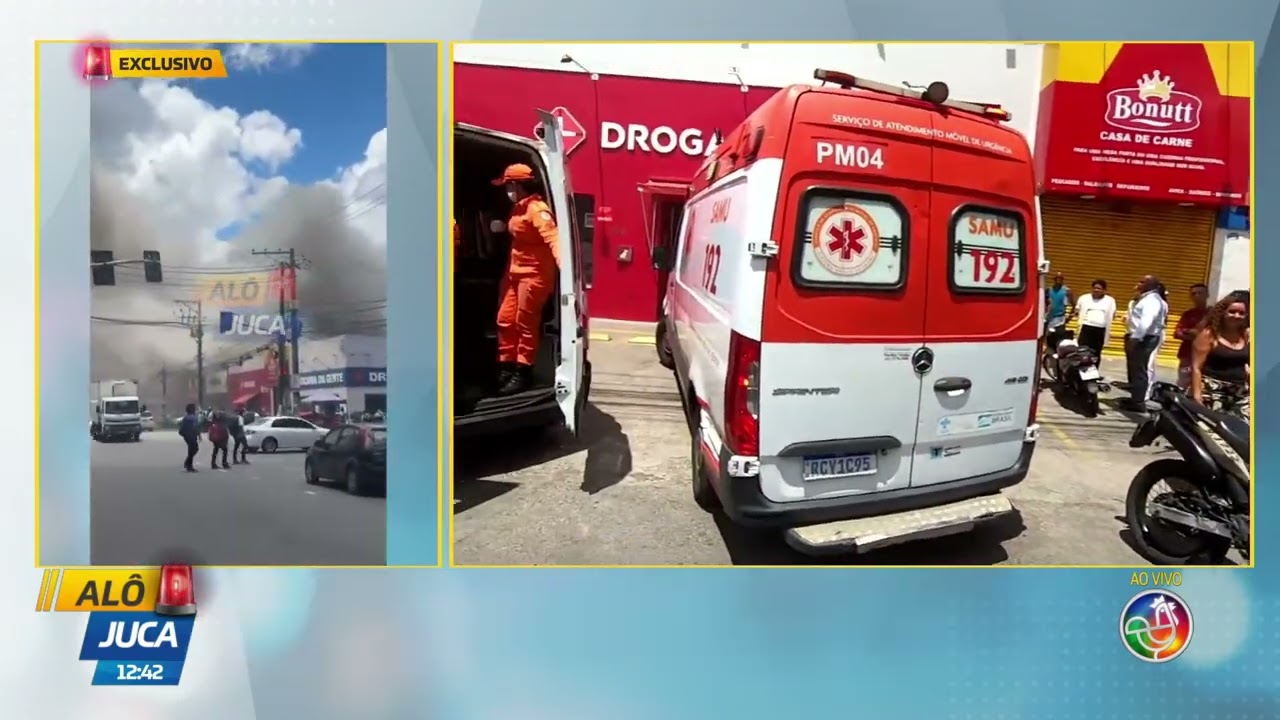 Incêndio: Lojas podem desabar no C. de Areia | ALÔ JUCA | TV ARATU