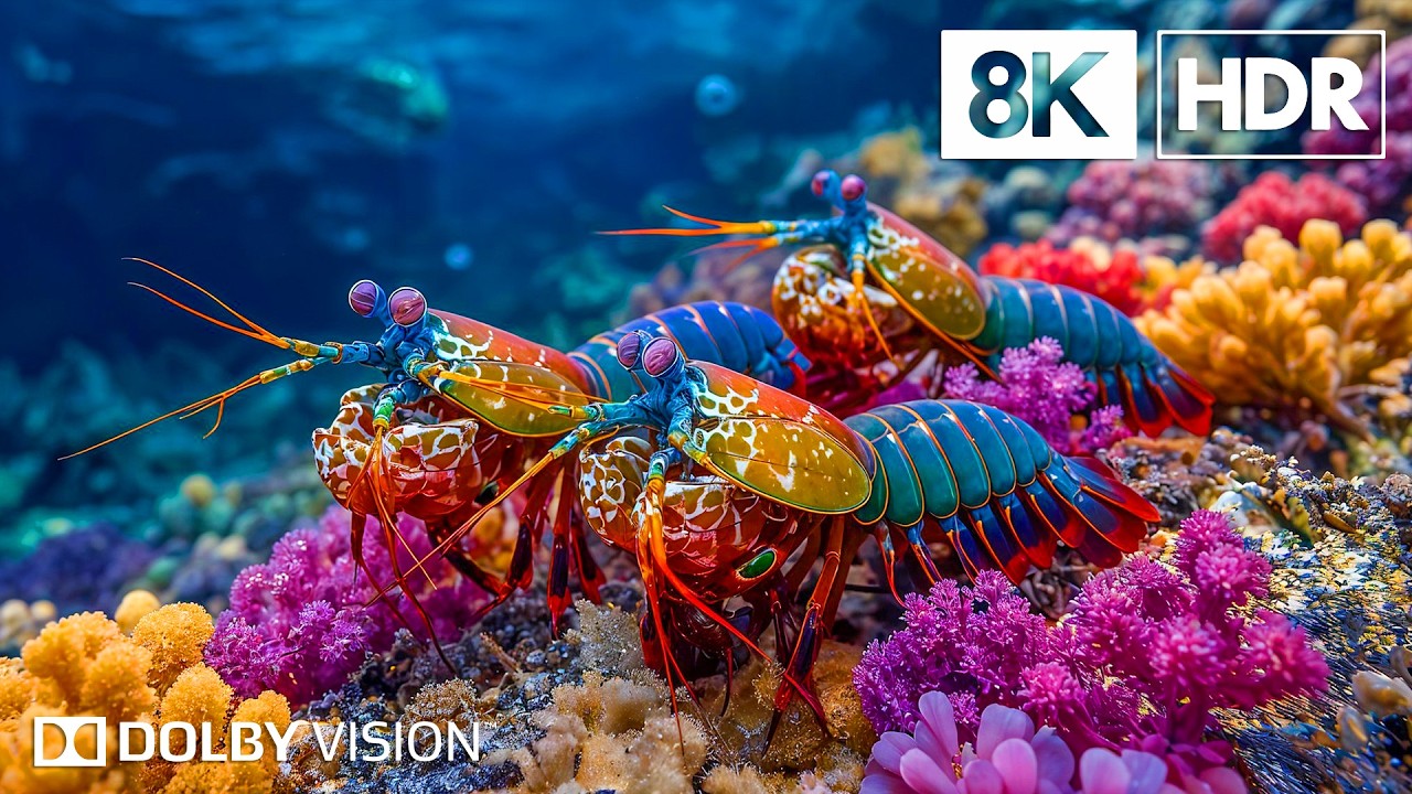 Serene Coral Reef Creatures in 8K HDR | Dolby Vision&trade;