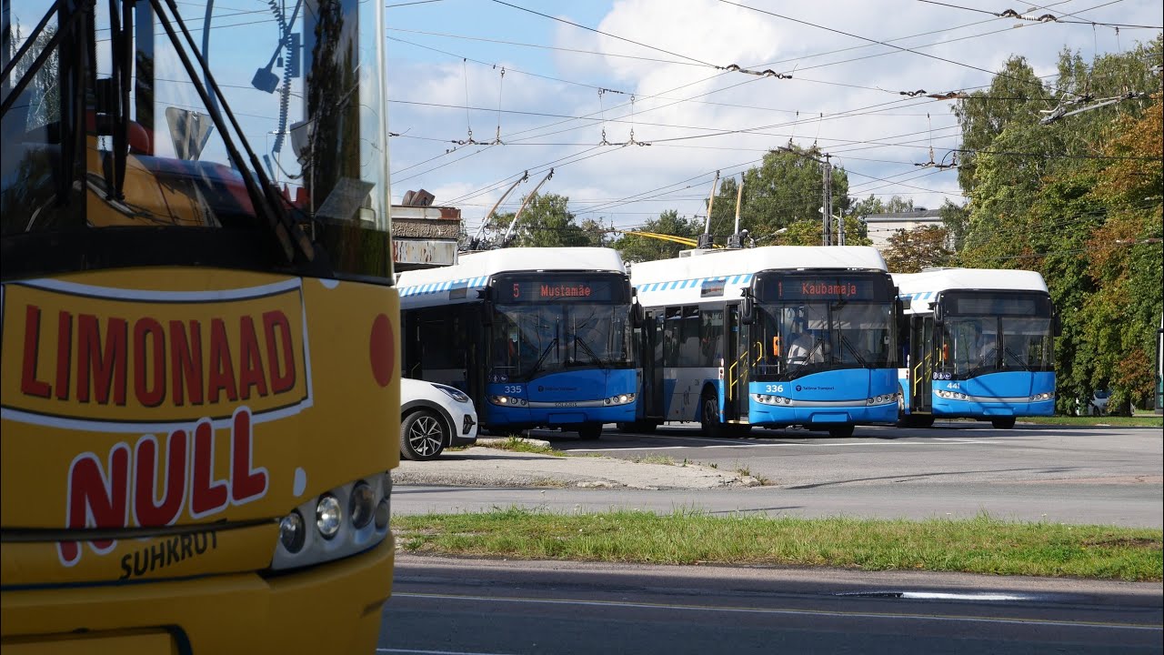 🇪🇪 A year without a trolleybus | The trolleybus is like a faithful brother 🚎
