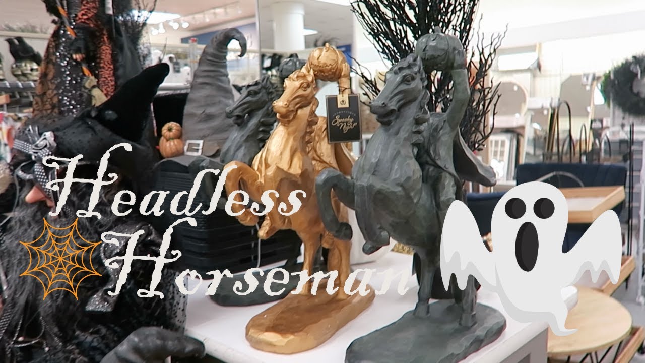 NEW HALLOWEEN DECOR SHOPPING //TJ MAXX AND MARSHALLS 2023