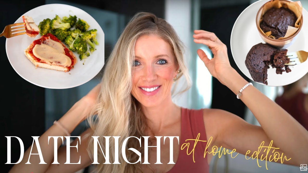 💋Get Ready w/ Me! Date Night Makeup + Vegan Valentines Recipes (Tofu Parmesan + Chocolate Lava Cake)
