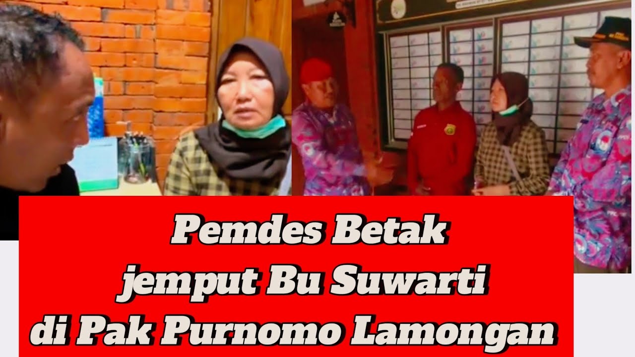 Sempat viral di sosmed di ketemukan Purnomo Polisi baik Bu Suparti di jemput Pemdes Betak Kalidawir