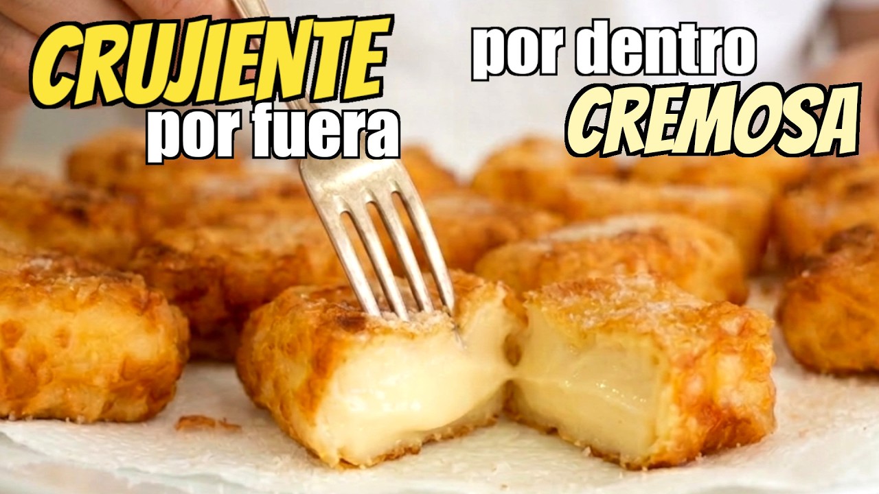 LECHE FRITA Casera &ndash; Cremosa y Crujiente &iexcl;Como la de mi Abuela!