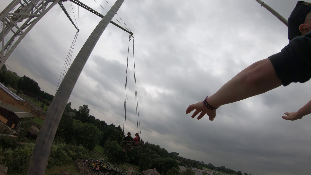 Pterodactyl Flamingo Land gopro