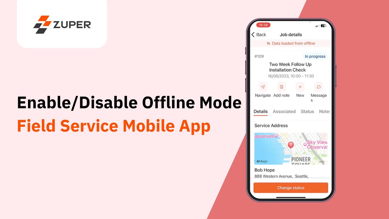 How to enable and use Offline mode in Zuper Mobile App