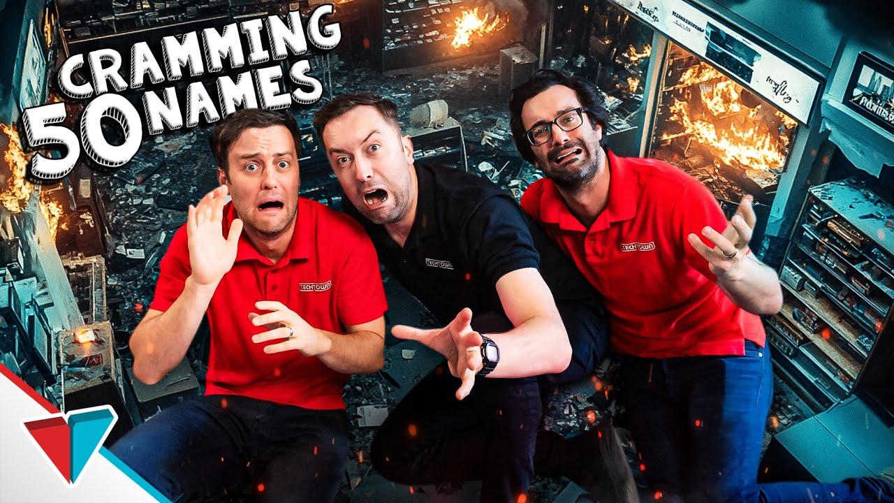 Cramming as many fan names into 1 skit as possible