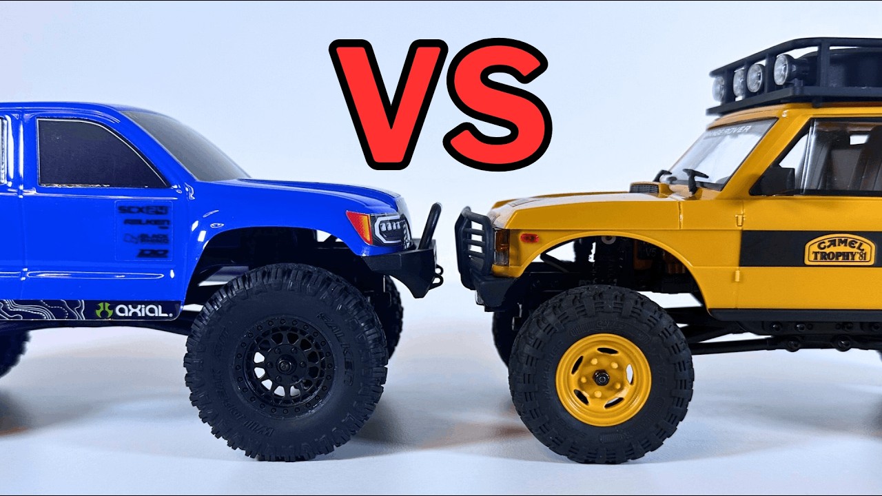 Which one is Best? Axial SCX24 VS FMS FCX24M| RC Crawler Comparison 