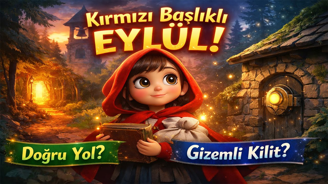Kırmızı Başlıklı Eylül 🌿 | Çocuklar İçin Masalsı ve Anlamlı Hikâye