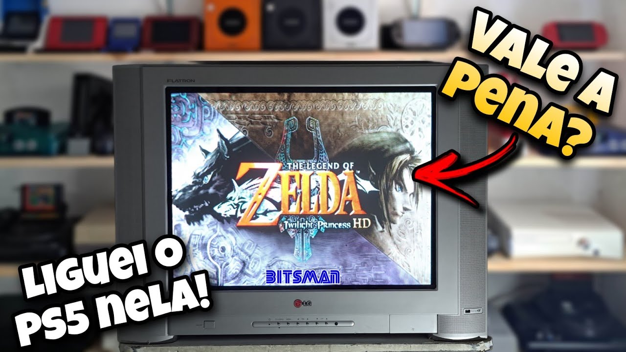 TV de Tubo CRT para Retrogamers - Vale a Pena?