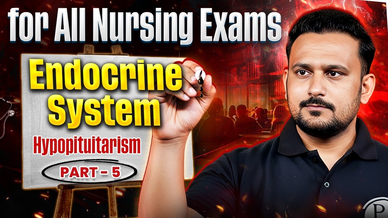 🧠 Endocrine System Anatomy & Physiology | Part 4 | AIIMS NORCET 10 Preparation