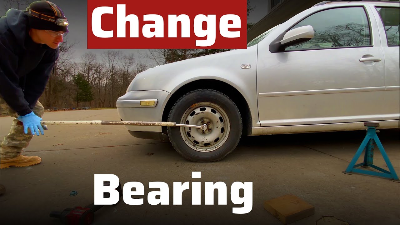 VW Mk4 Wheel Bearing Change '99-'05