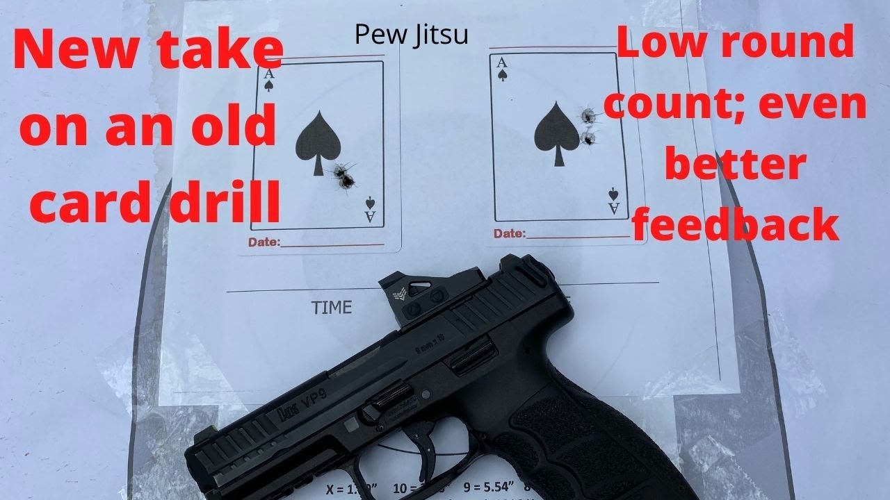 Playing card drill, revised.  You'll love it... or hate it.