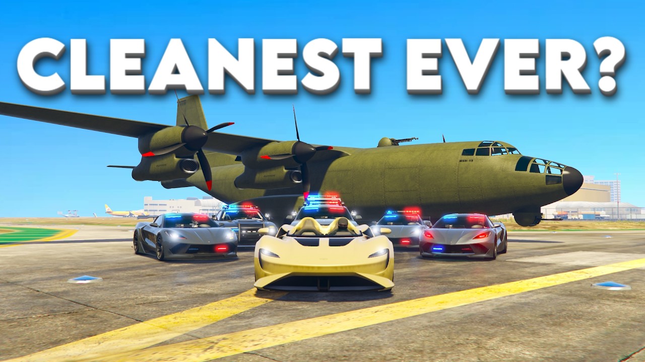 SPECTATING One of the CLEANEST McLaren Getaway Drivers in GTA 5
