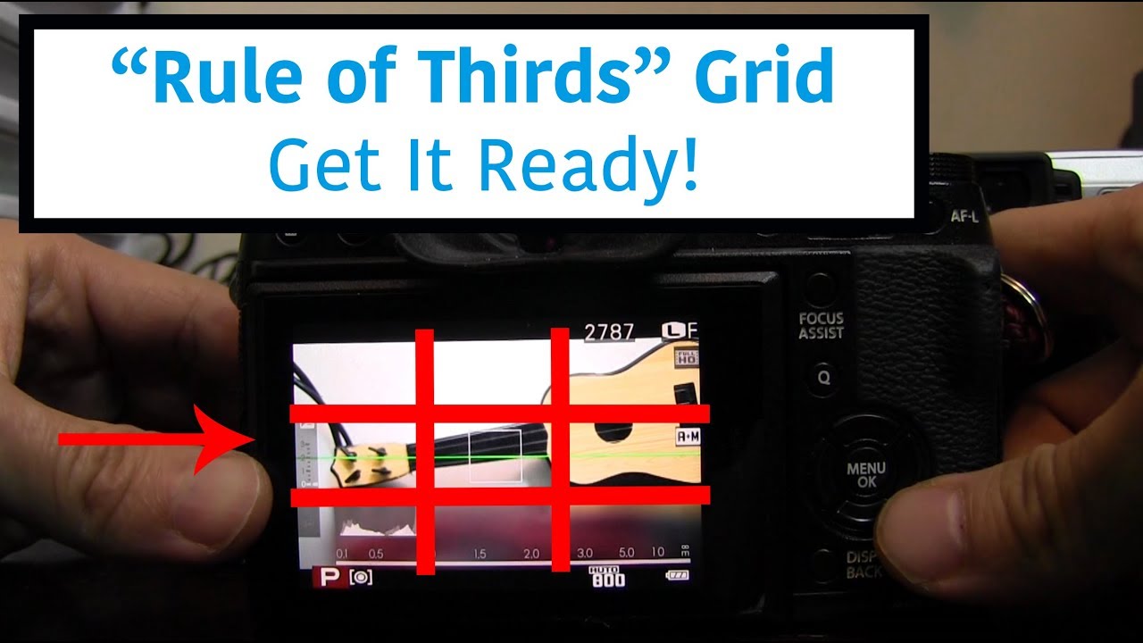 Framing Guideline only, The Grid Tutorial for Fuji Xt1 XE2 3x3, 4x6