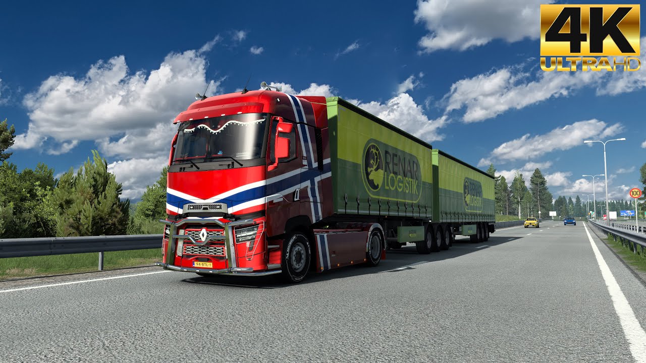 Euro Truck Simulator 2 ➤ Open Beta 1.58 Gameplay 4K60FPS (PC UHD)