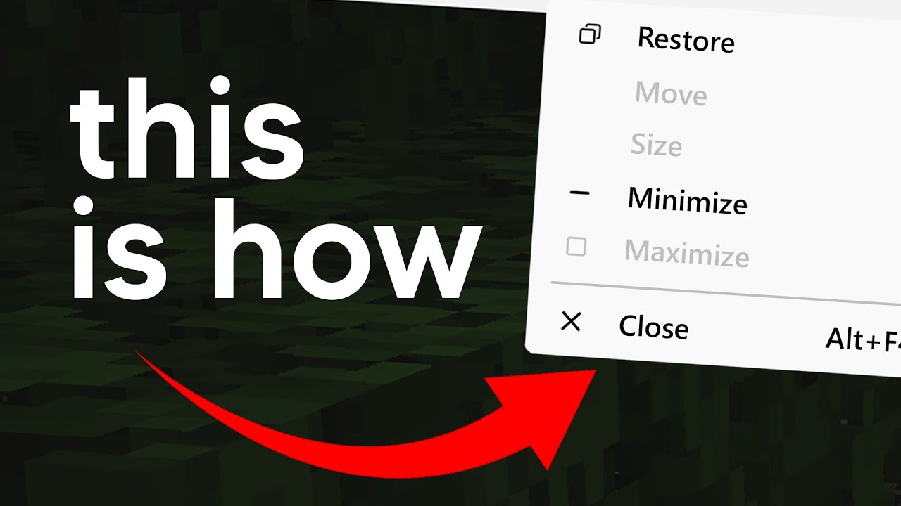 The Simplest Way You Can Break Minecraft