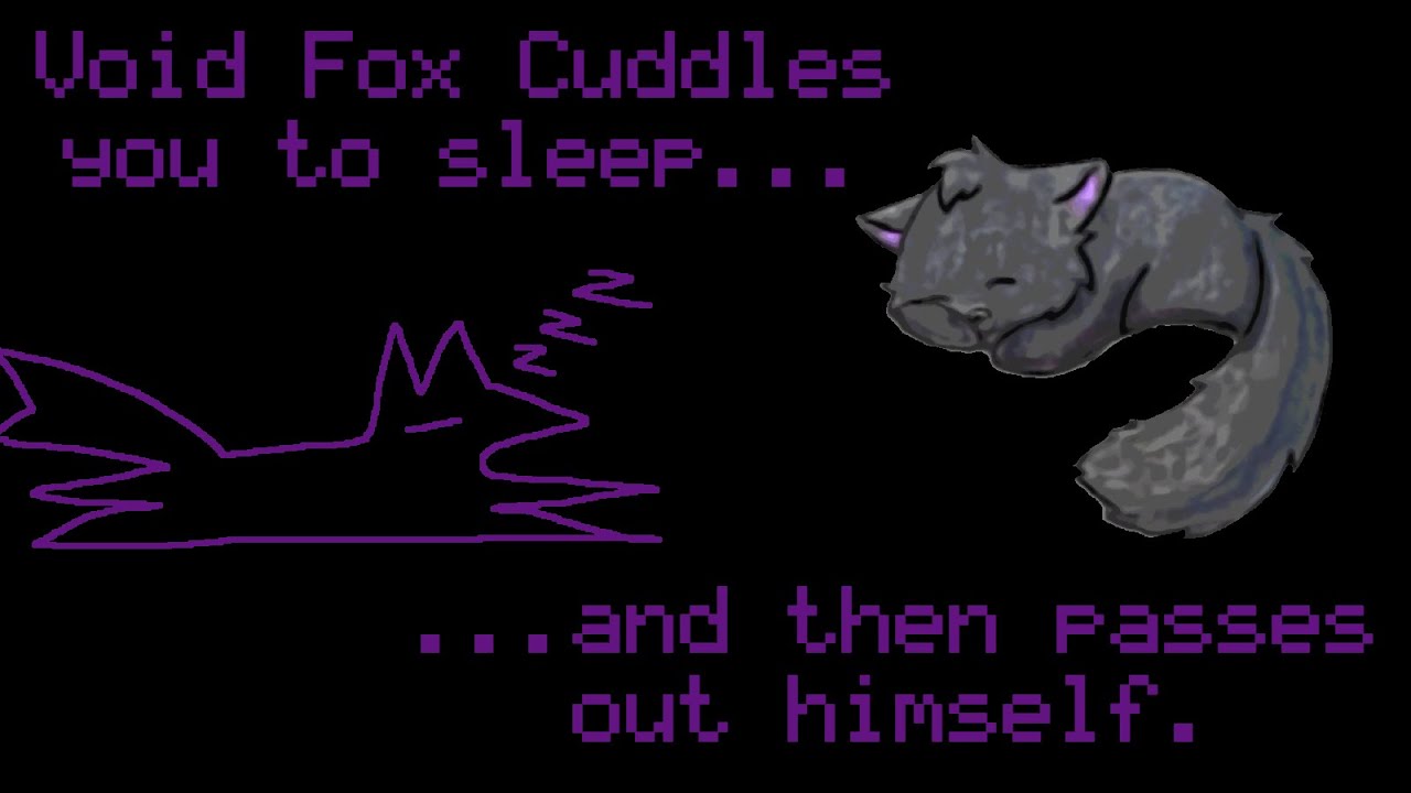 [Furry ASMR] - Void Fox Cuddles you to sleep... and accidentally passes out on you