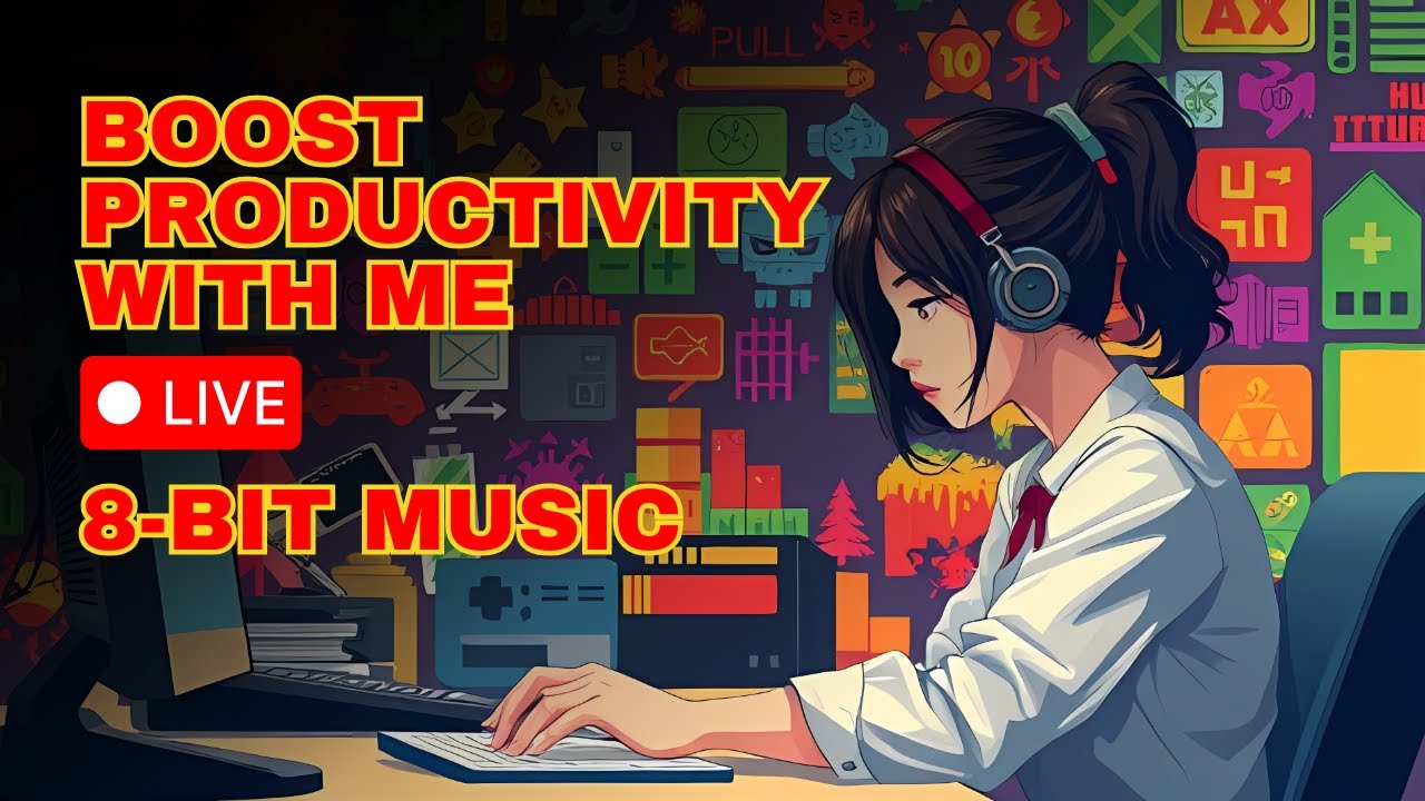 BOOST PRODCUTIVITY MUSIC | 8 - BIT | BEST OF CHIPTUNE