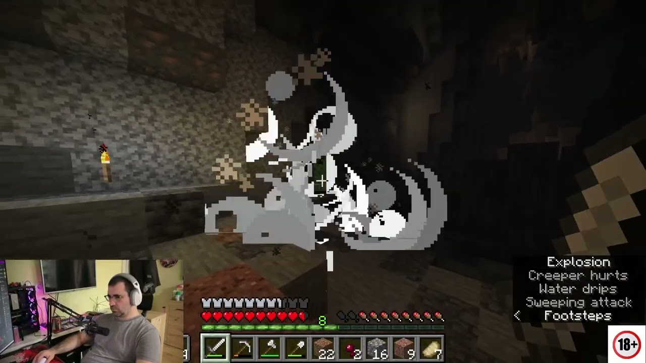 New CAVE explore - Another day in Minecraft