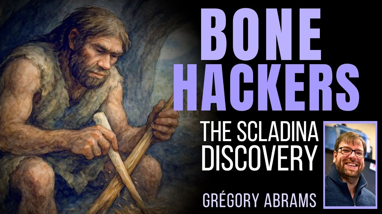 NEANDERTHAL BONE HACKERS - The Scladina Discovery ~ with GRÉGORY ABRAMS