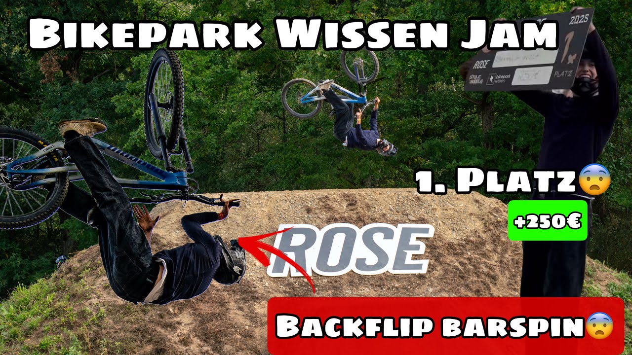 Bikepark Wissen Jam Eskaliert Komplett | E - Bike Rennen gewonnen | dritter bei best line | wolfmax