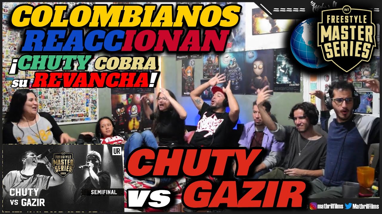 🔴 COLOMBIANOS REACCIONAN a CHUTY vs GAZIR - ¡CHUTY COBRA su REVANCHA! [FMS INTERNACIONAL 2023]