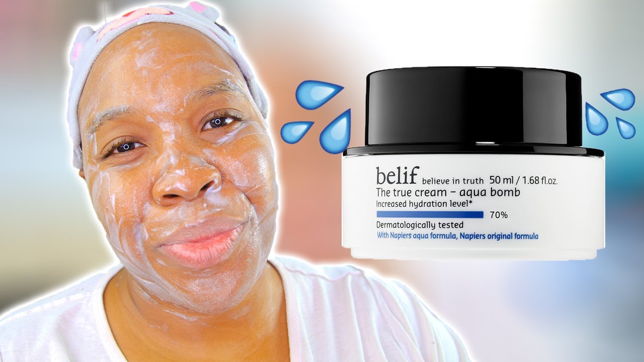 BELIF The True Cream Aqua Bomb! Worth the MONEY? BELIF The True Cream Aqua Bomb Demo and Review!