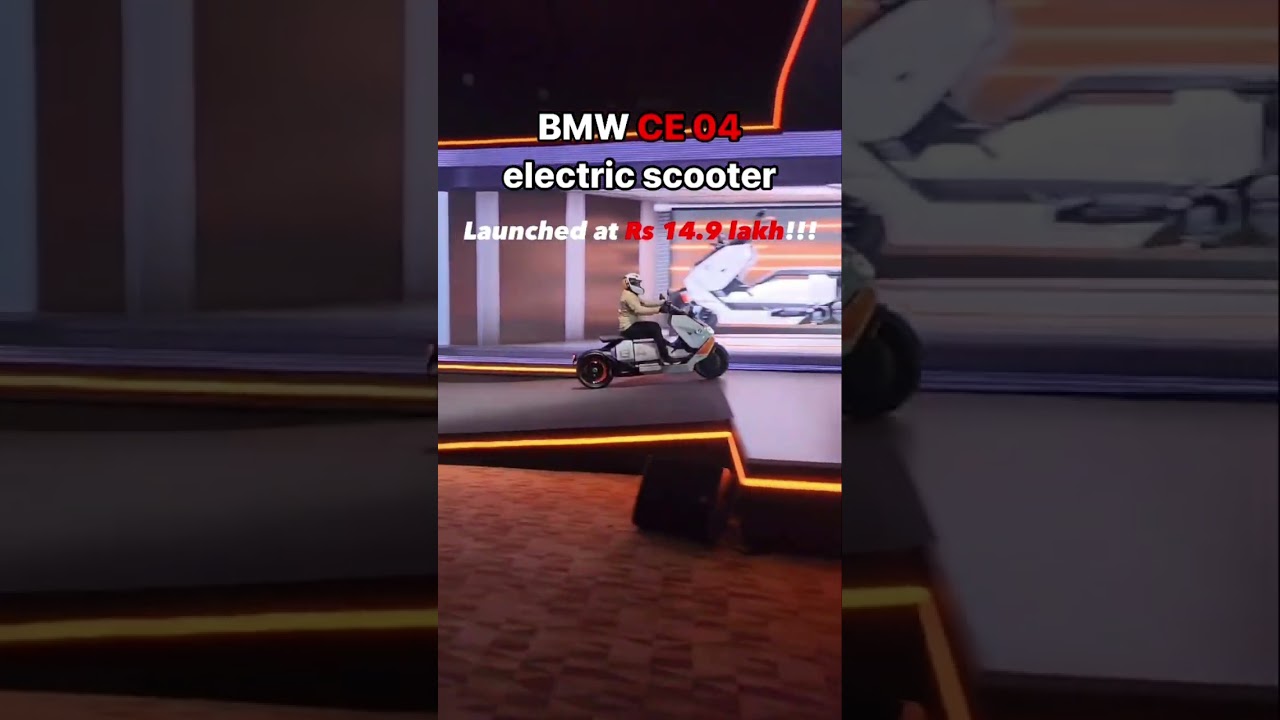 BMW CE 04 electric scooter launched! Most xpensive scooter in the Indian market #bmw #ce04