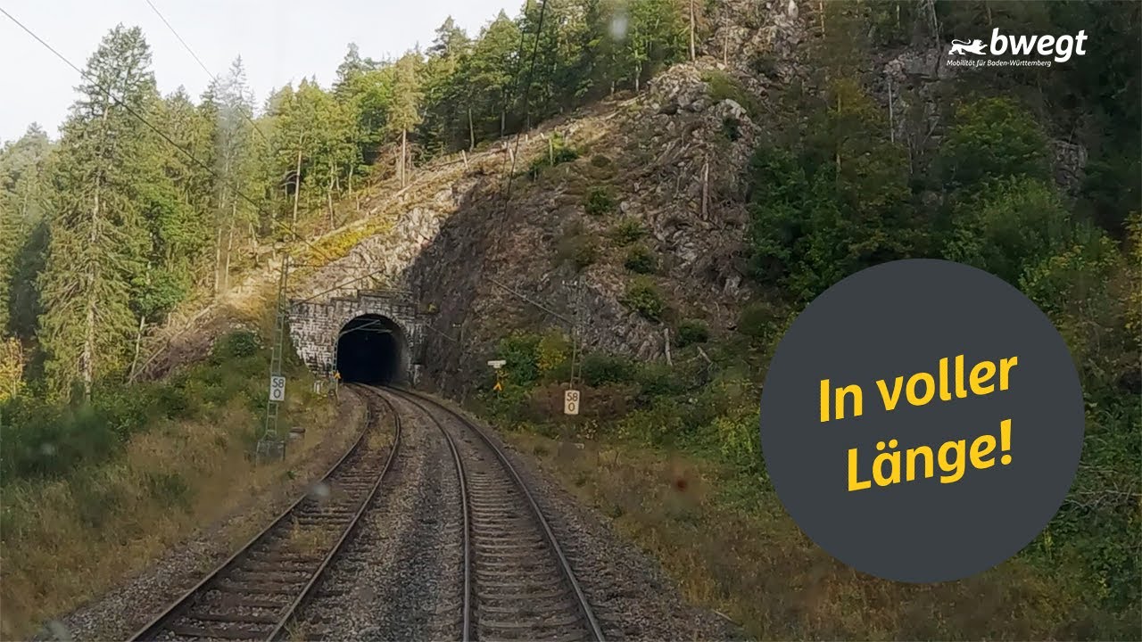 Führerstandsmitfahrt von Karlsruhe nach Konstanz auf der Schwarzwaldbahn mit bwegt