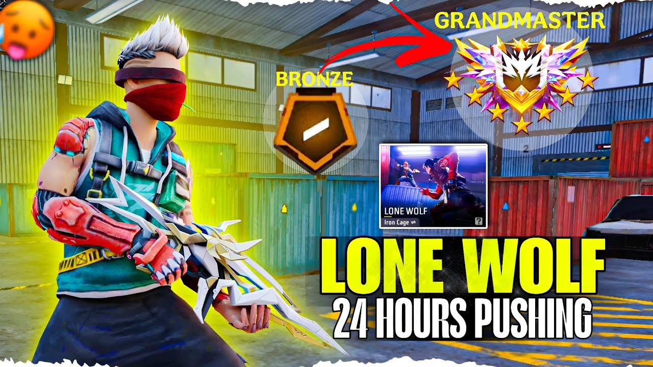 Lone wolf Rank Pushing For India Top 1 | New Ninjutsu Lone Wolf Rank Mode | Lonewolf  Rank Season
