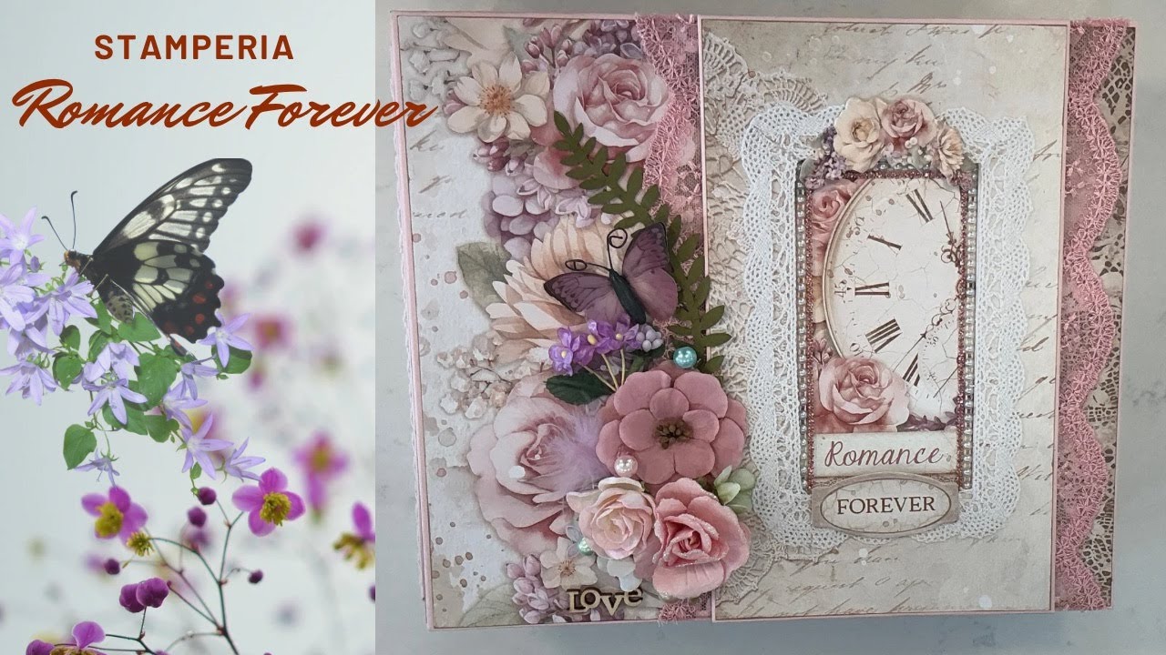 Stamperia Romance Forever Mini Album - SOLD
