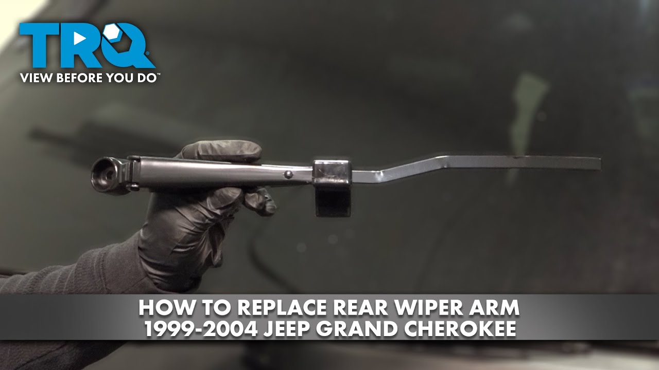 How to Replace Rear Wiper Arm 1999-2004 Jeep Grand Cherokee