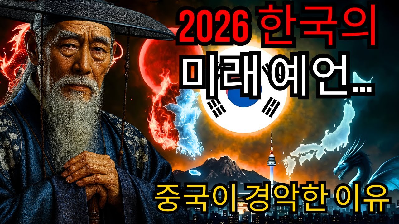 2026년, 중국을 충격에 빠뜨린 한국의 미래 예언이 공개된다