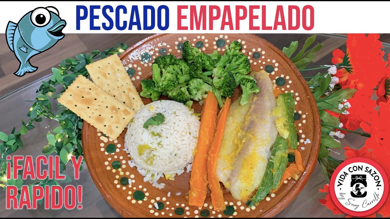 Pescado Empapelado Fácil y Delicioso: Receta Mexicana para Cuaresma