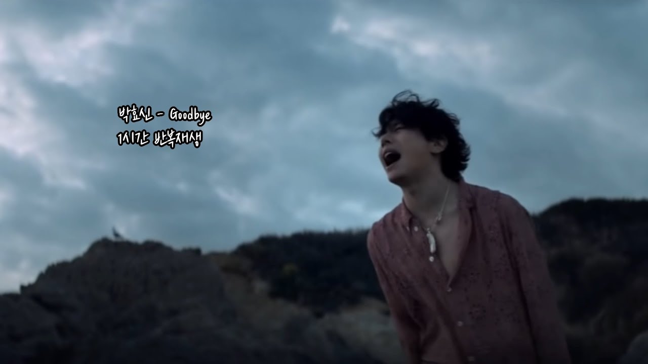 [1시간 반복재생] 박효신 - Goodbye 가사 자막첨부 (광고없음)